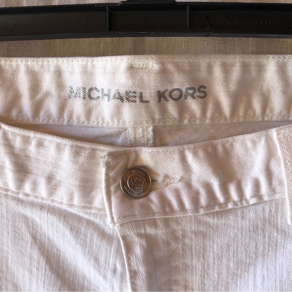 Micheal Kors white skinny jeans low rise stretch size 6 - Picture 2 of 8